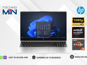 HP 255 G10 B9YQ1ET - 15.6" FHD, Ryzen 5 7535U, 8GB RAM, 512GB SSD