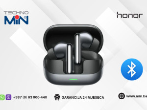 HONOR Earbuds 4 Bežične Slušalice, mikrofon ANC 5503ACGY, Crne