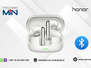 HONOR Earbuds 4 Bežične Slušalice, mikrofon ANC 5503ACHB, Bijele
