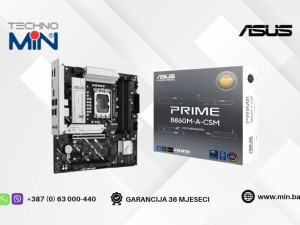 ASUS PRIME B860M-A-CSM matična ploča, LGA1851 4x DDR5 2x M.2 mATX