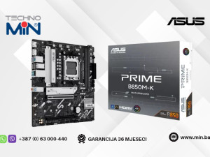 ASUS PRIME B850M-K matična ploča, AM5, 2x DDR5, 2.5GbE LAN, mATX