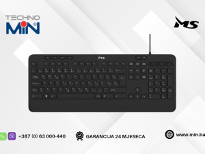 MS DESK KC-110 USB tastatura MSP10045, Crna
