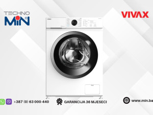 Vivax WFL-120716SSI veš mašina 7kg 1200rpm, 16 programa, Inverter