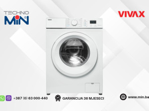 Vivax WFL-120716DSSI veš mašina 7kg 1200rpm 16 programa, Inverter