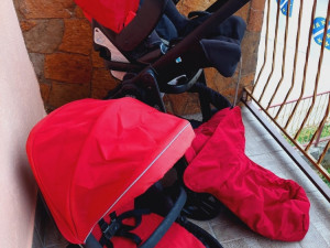 DJECIJA KOLICA Bebe GRACO EVO SWITCH  2u1 top stanje