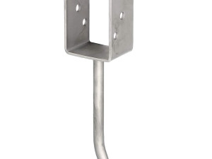 ALBERTS U nosač stuba inox 91mm - 33174