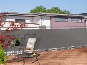 Siva balkonska zaštita SYLT 0,9x5m - 32853