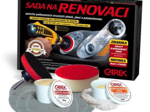 CAREX set za poliranje plastike i pleksiglasa - 27684