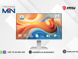 Monitor MSI PRO MP273W E14A 9S6-3PB4CH-262 27" IPS, FHD, 144Hz