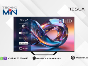 Televizor Tesla Q55E663BUV 55" 4K UHD QLED, VIDAA OS (Smart TV)