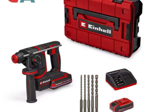 Einhell Čekić Bušilica Aku SDS TP-HD 18/17-C Li BL +5