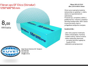 Fibran XPS GF Etics 50 mm, Stirodur